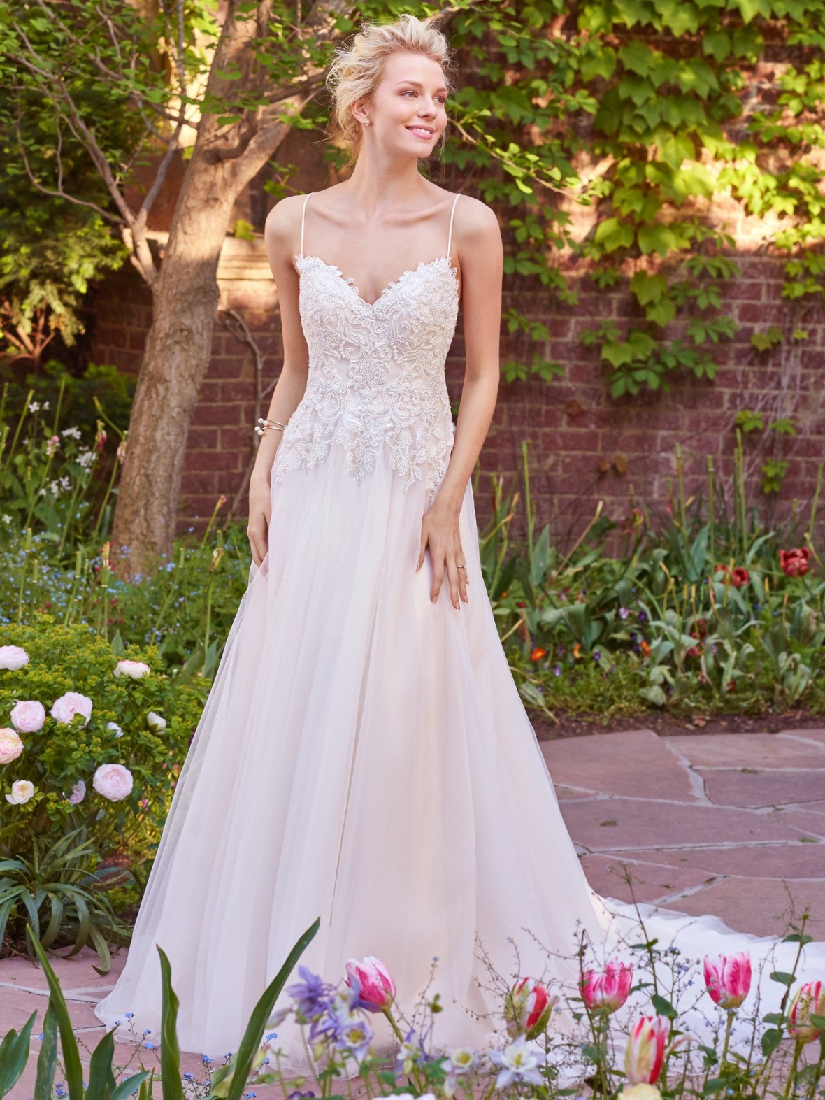 Rebecca Ingram - Marjorie | affordable beach wedding dresses