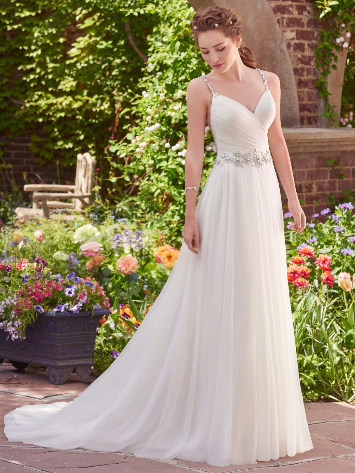 Rebecca Ingram - Shelley | affordable beach wedding dresses